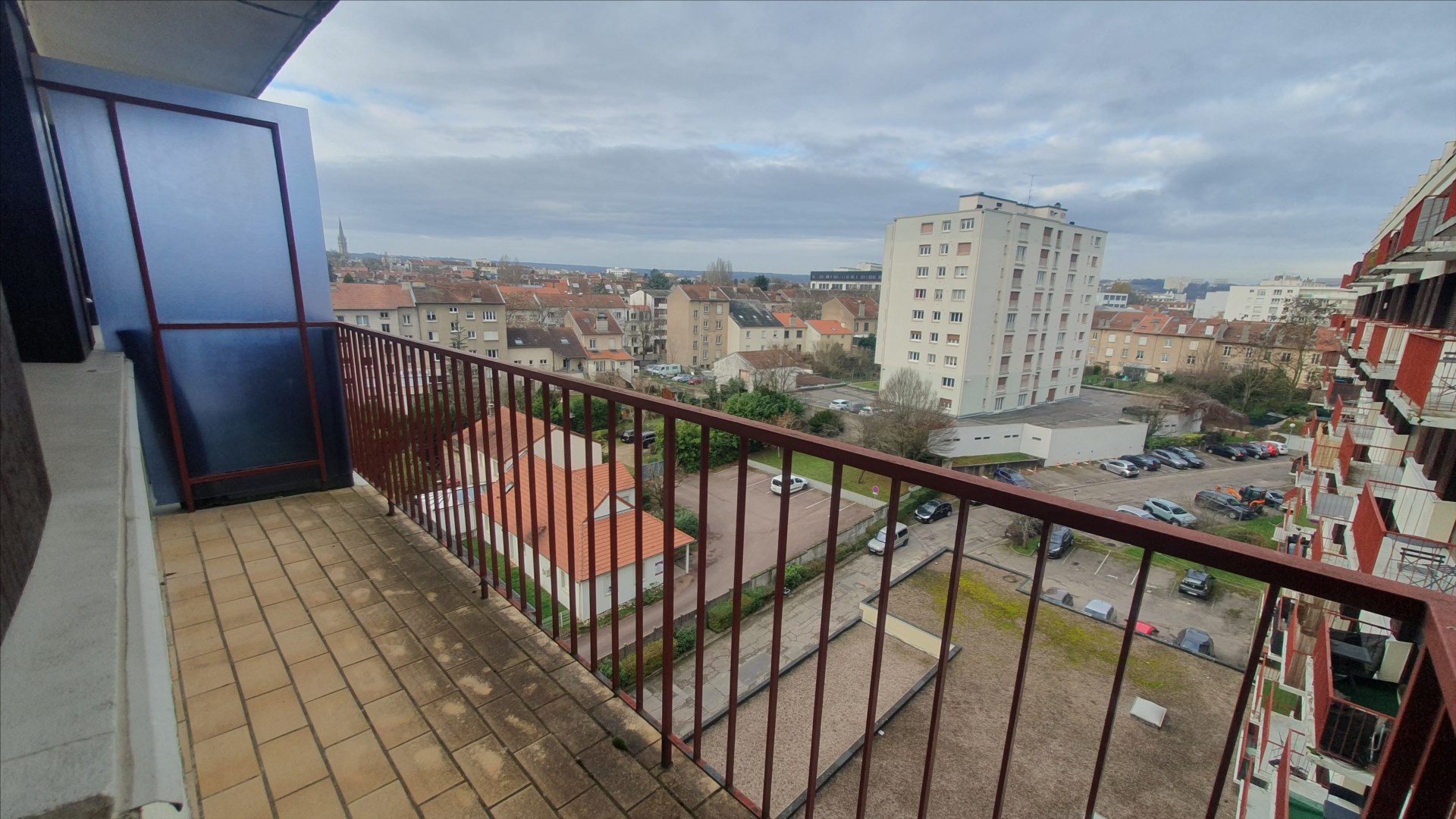 Quartier Saurupt, T4 lumineux avec balcon et garage