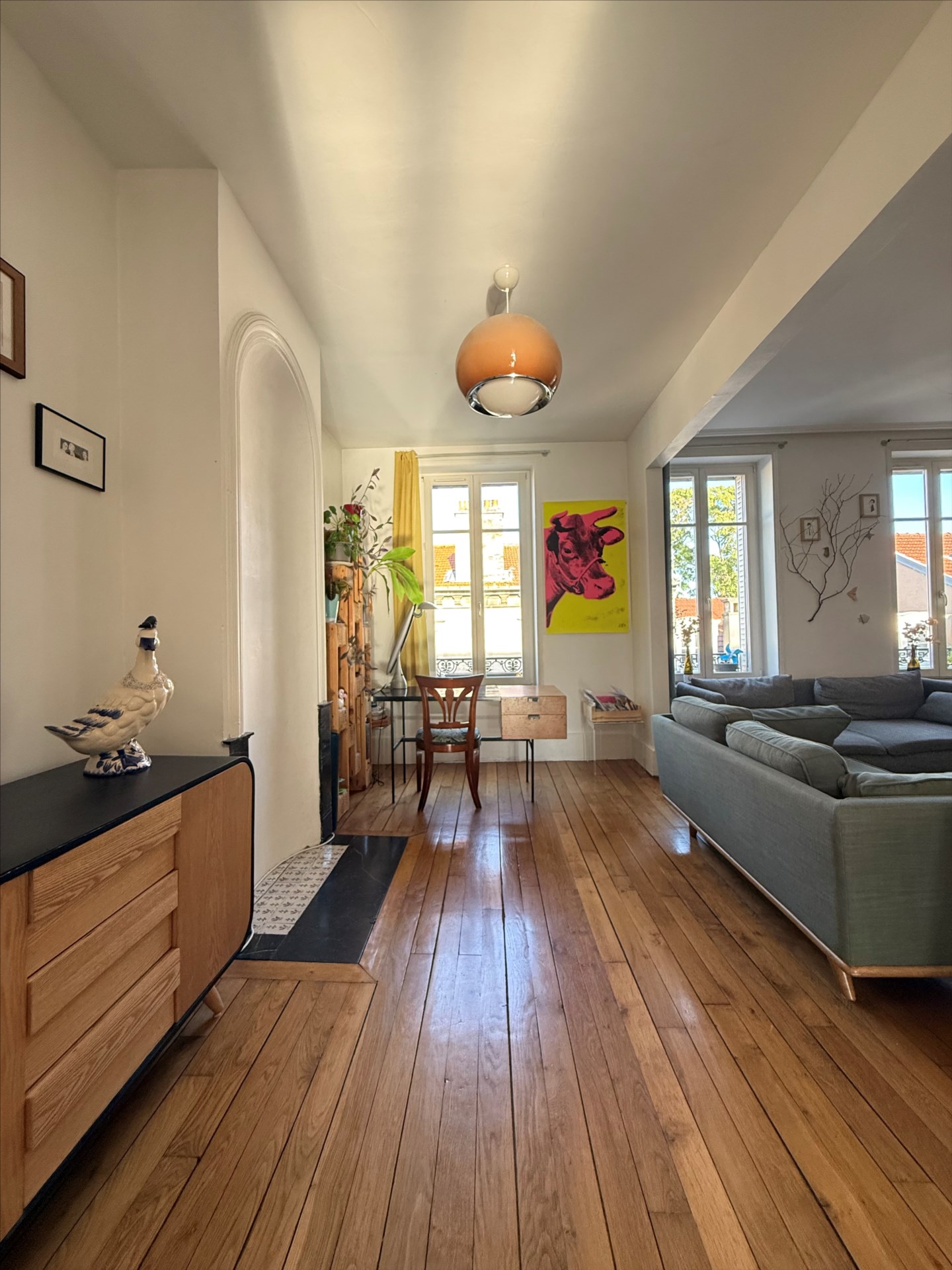 FOCH – SAINT LEON A NANCY, duplex 6 pièces de caractère en très bon état