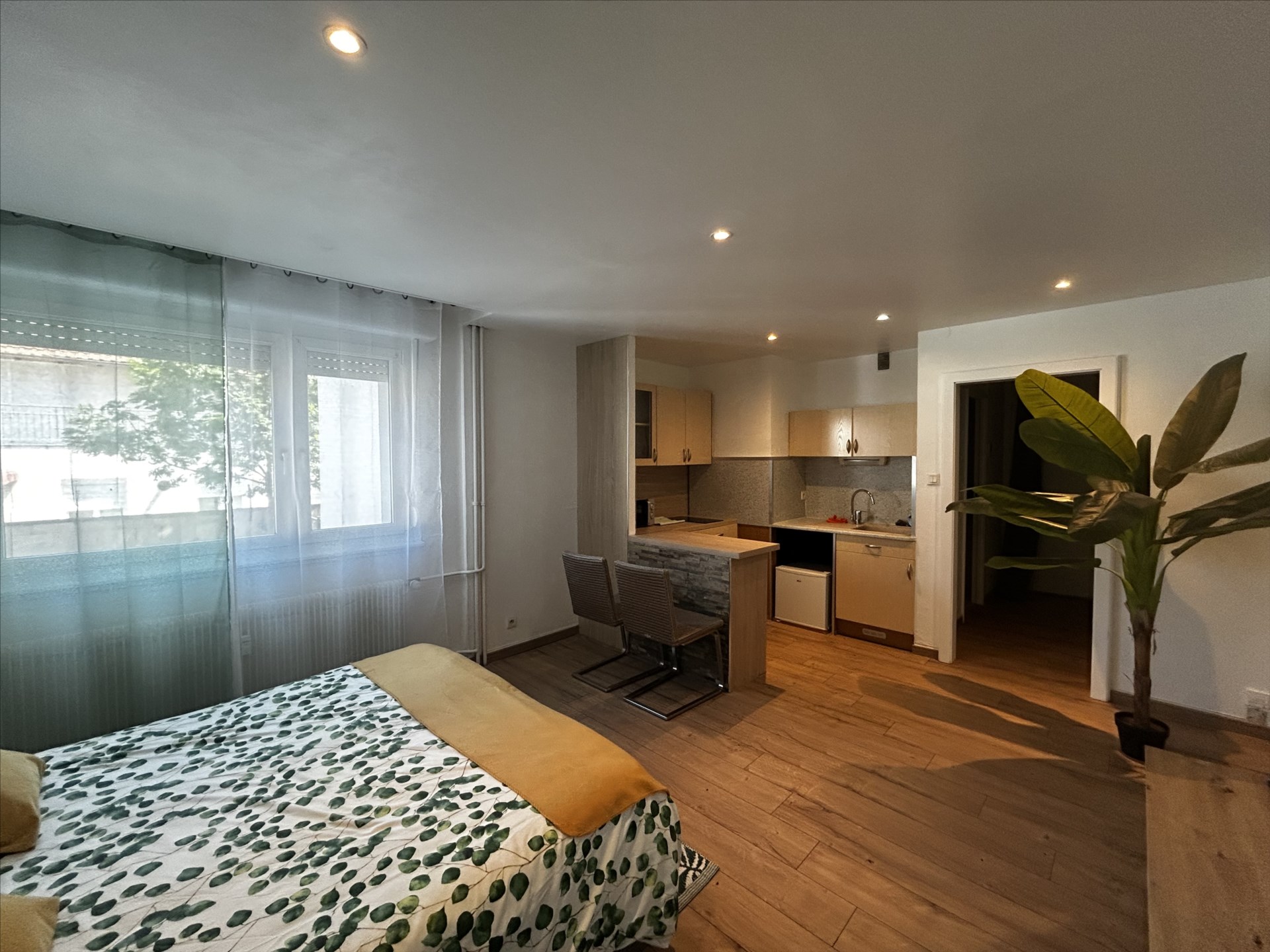 Lumineux studio au rez-de-chaussée – COLMAR