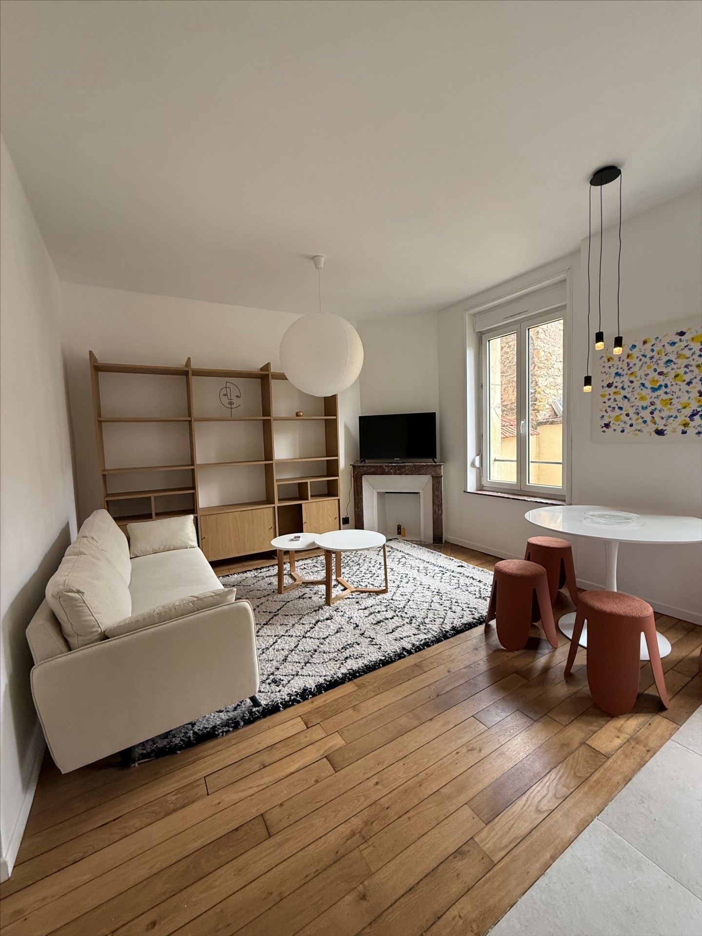 Secteur Poincaré Gare, 3 pièces meublé entièrement rénové