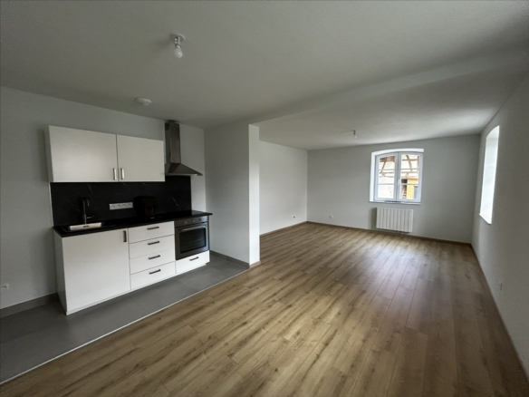 Charmant 2 pièces avec garage & cour commune – OBERENTZEN