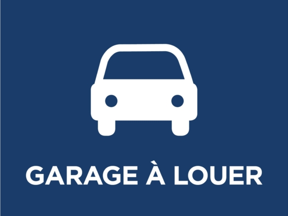 Garage individuel fermé – Proche Centre-Ville