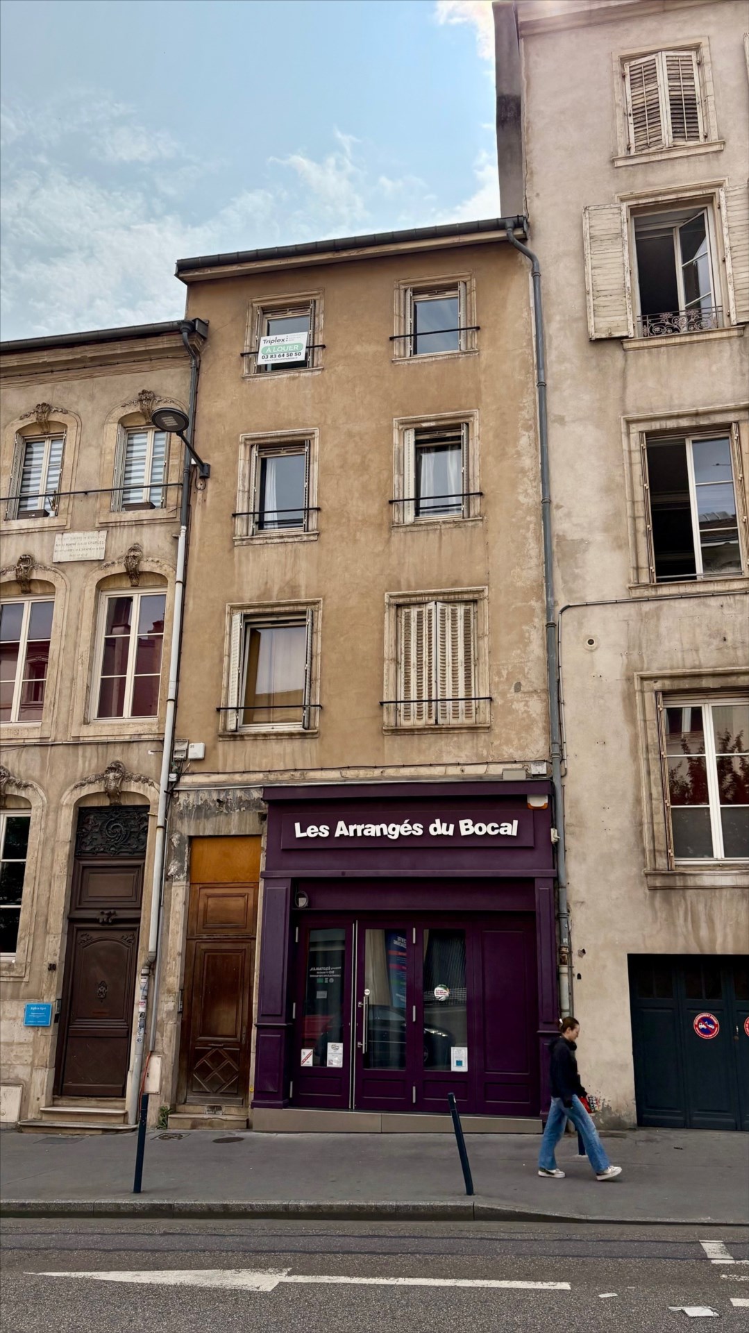 Hyper-centre de NANCY, rue des carmes, 3 pièces rénové