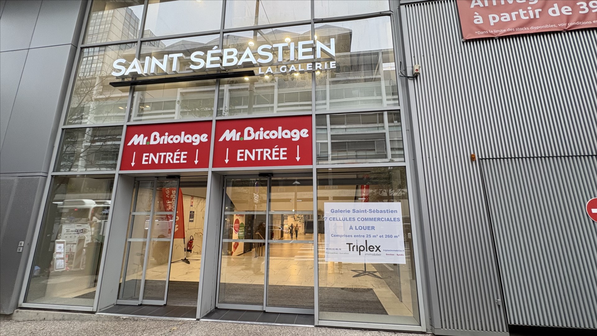 LOCAL GALERIE ST SEBASTIEN HYPER CENTRE DE NANCY