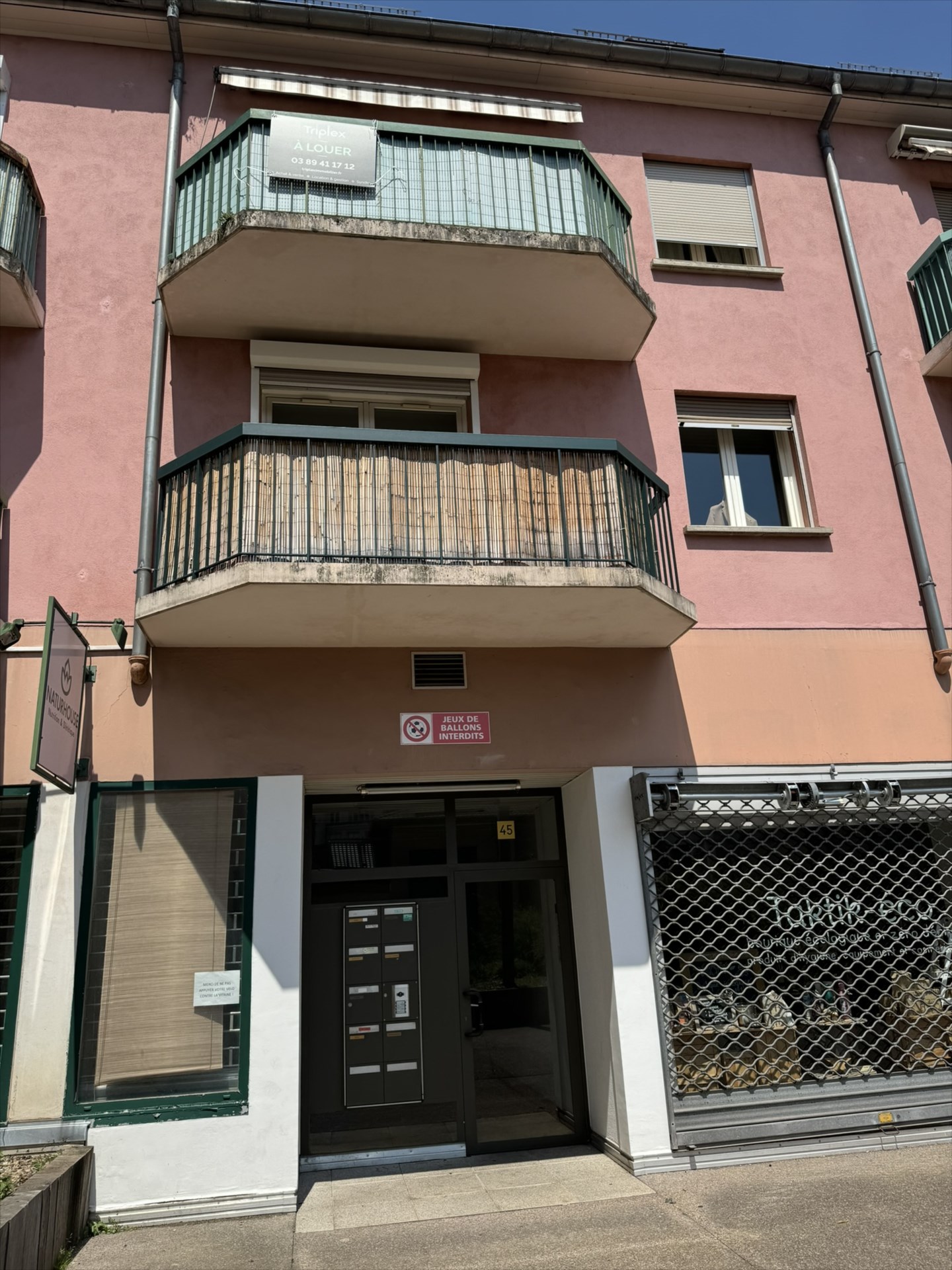 Appartement 3 pièces de 92 m² avec balcon et garage – COLMAR Centre