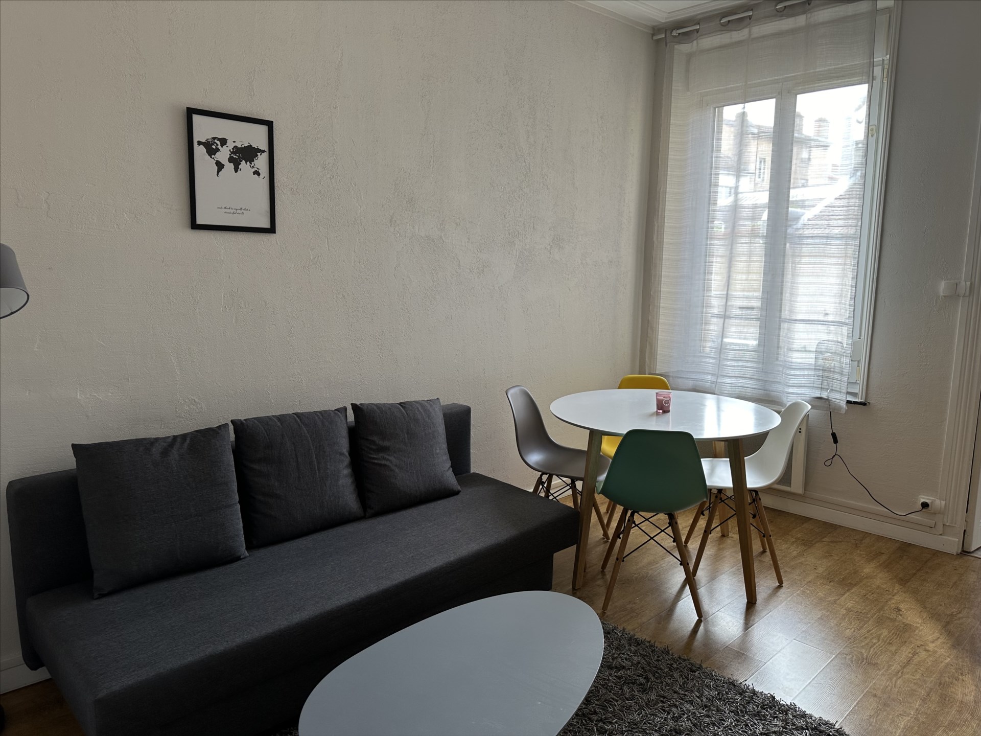 Appartement 2 pièces 38 m² meublé