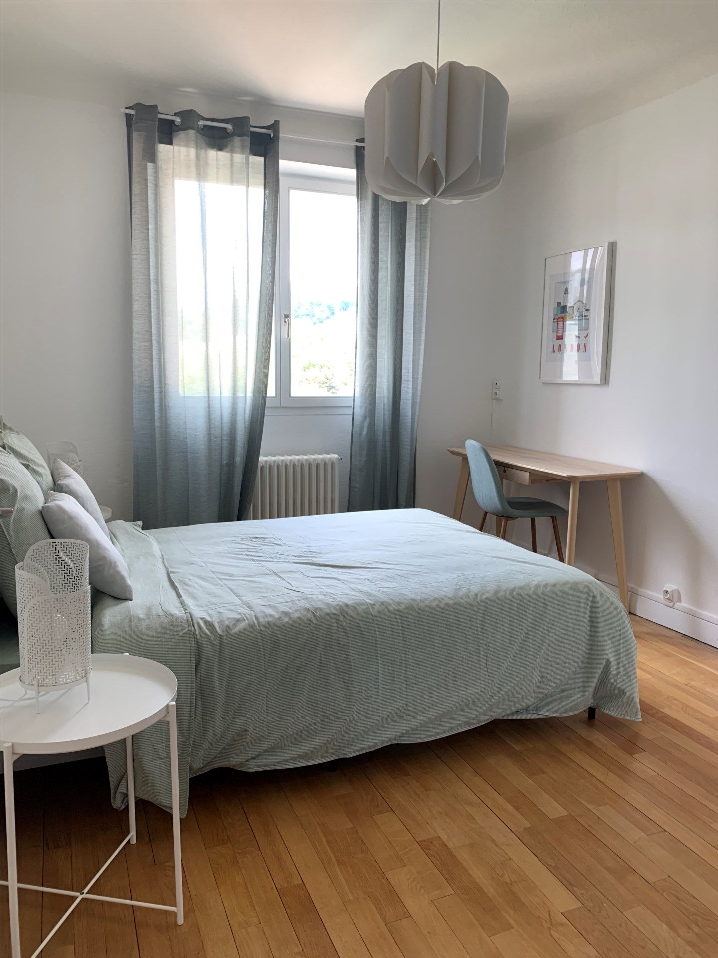 Quartier Gare/Fac de Lettres NANCY, T6 meublé refait à neuf avec balcon