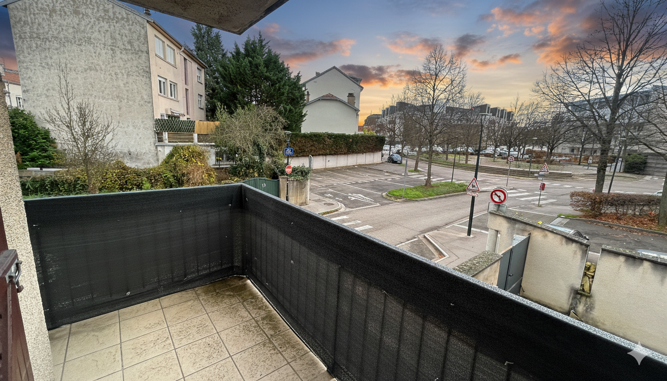 HOPITAL CENTRAL NANCY – Appartement T4 avec balcon et garage privatif