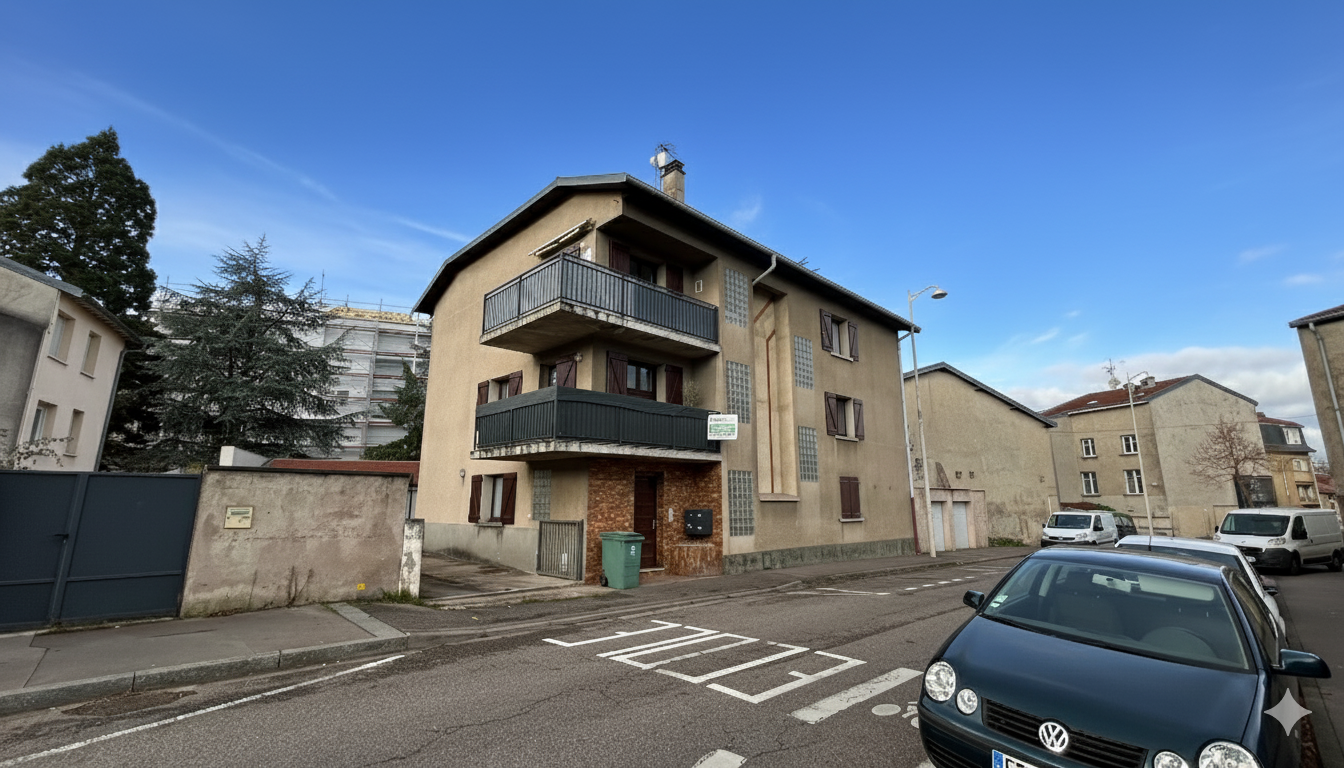 HOPITAL CENTRAL NANCY – Appartement T4 avec balcon et garage privatif