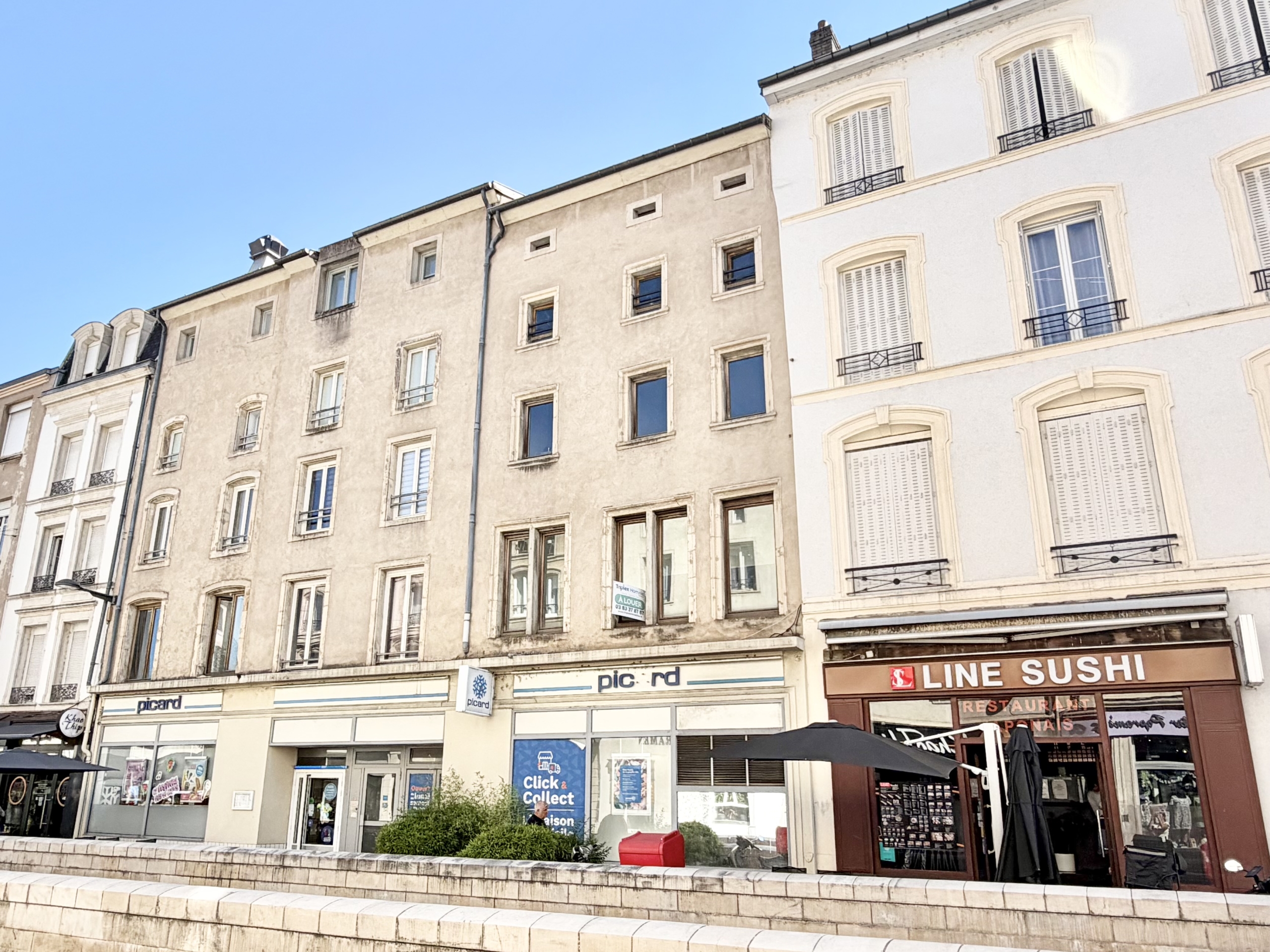 NANCY Marché central – 2 pièces dans immeuble avec ascenseur
