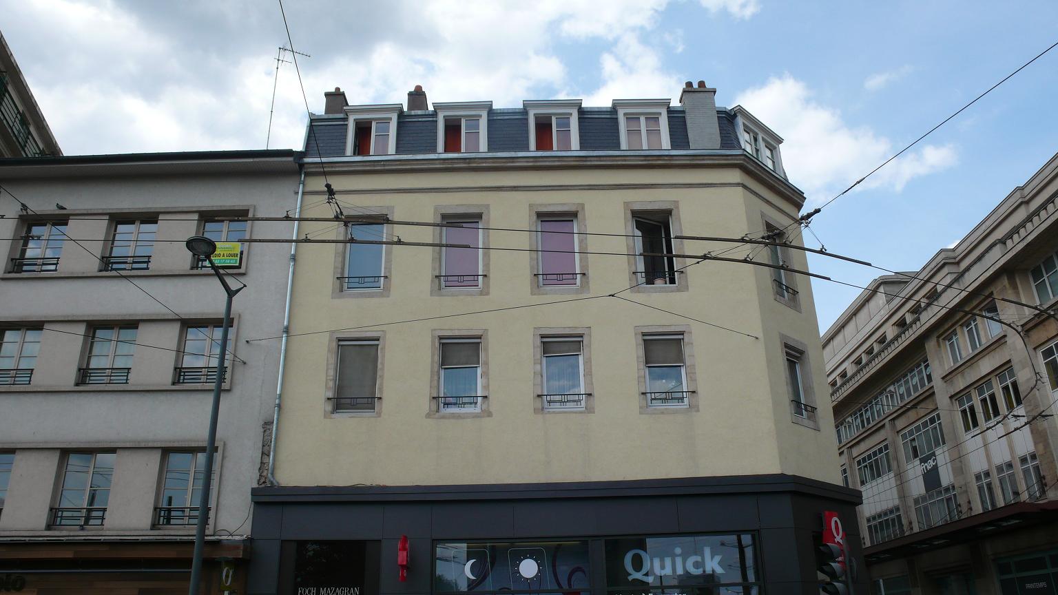 STUDIO MEUBLÉ QUARTIER FOCH – PROCHE GARE DE NANCY