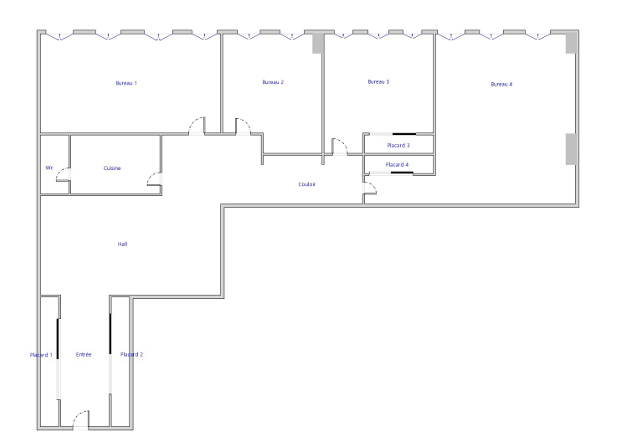 BUREAUX NANCY ST SEBASTIEN plus de 100m² accès PMR