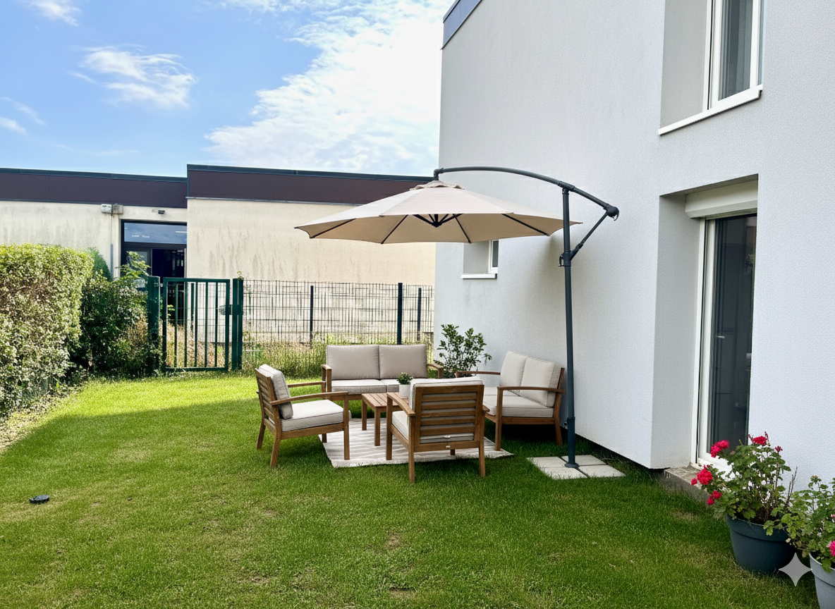 Appartement 3 pièces avec jardin privatif – PULNOY