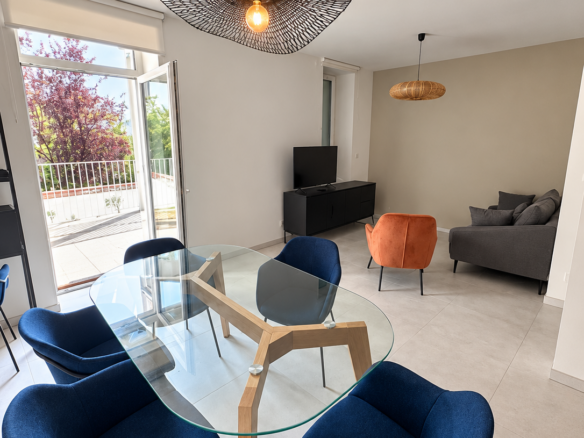 Appartement de standing 2 pièces avec terrasse – NANCY